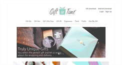 Desktop Screenshot of giftintime.com